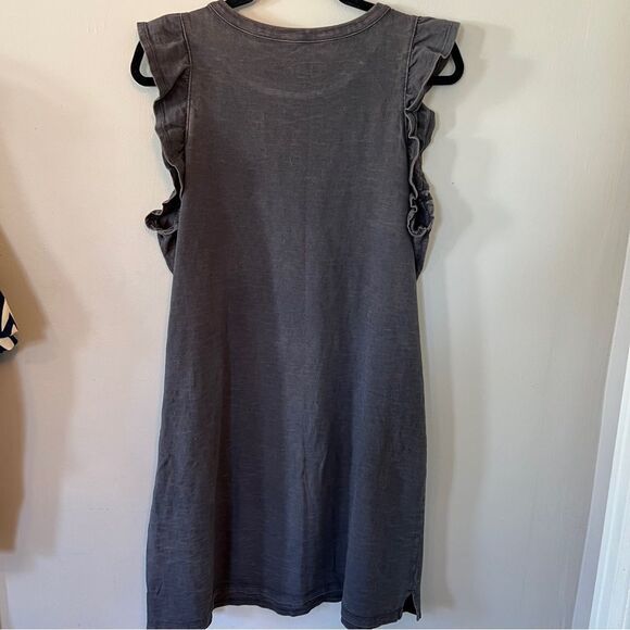 Universal Thread Ruffle Sleeve Pull On T-Shirt Dress Womens X Large - Picture 4 of 9